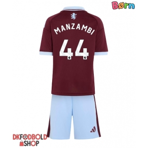 Aston Villa Johan Manzambi #44 Hjemmebanesæt Børn 2026-27 Kort ærmer (+ korte bukser)